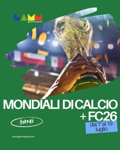 I Mondiali 2026 si vivono al GAMM
