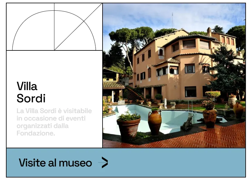Interni originali della casa museo di Alberto Sordi a Roma